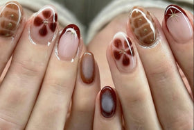Rustic bloom UV Gel Nail Strips