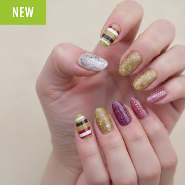 Boho Mix UV Gel Nail Strips
